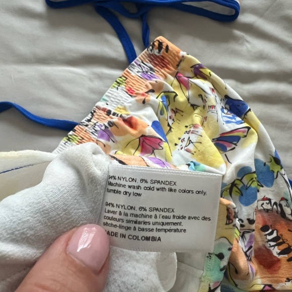 Frankies Bikinis Athena Top and Fifi Shorts in Santorini - Picture 11 of 12